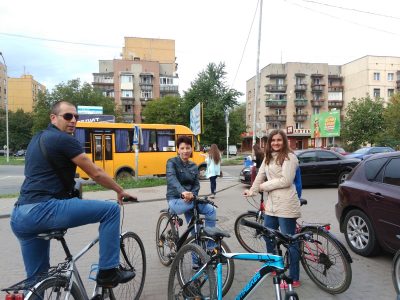 На велосипедах – на роботу ресторан Чарда
